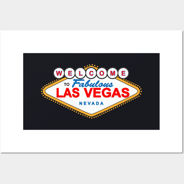 Welcome to Las Vegas Nevada Wall Art by The Lamante Quote